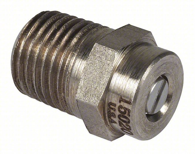 PRSSUREWSHRNOZZLE, SIZE:2, 15, FAN, 2GPM