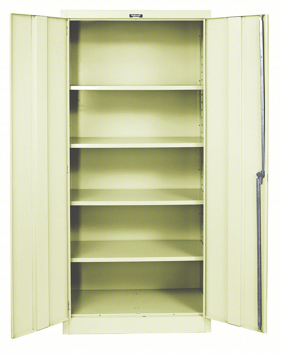 Shelving Cabinet,72" H,36" W,Tan