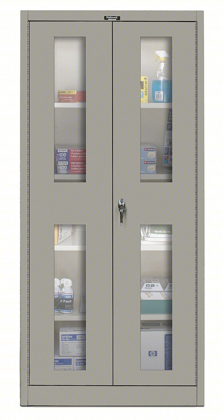 STRG CAB, 72"X36"X18", DRKGRY, 4SHLV