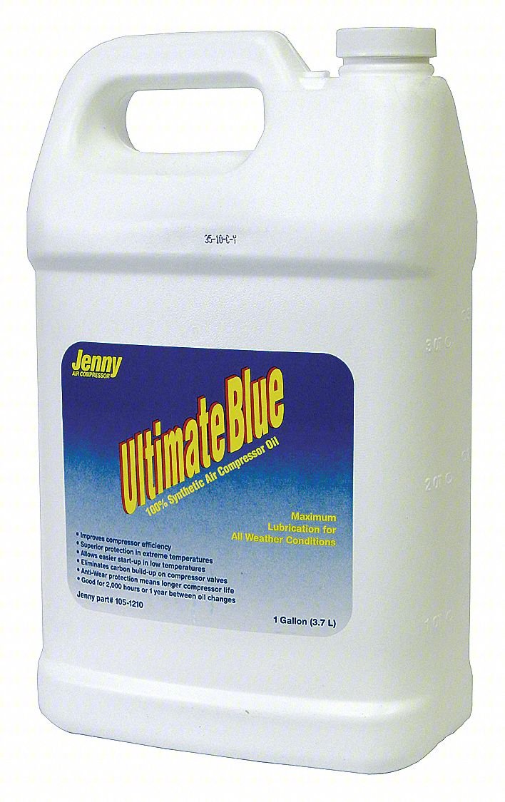 Compressor Oil, 1 gal, Bottle, 4 PK