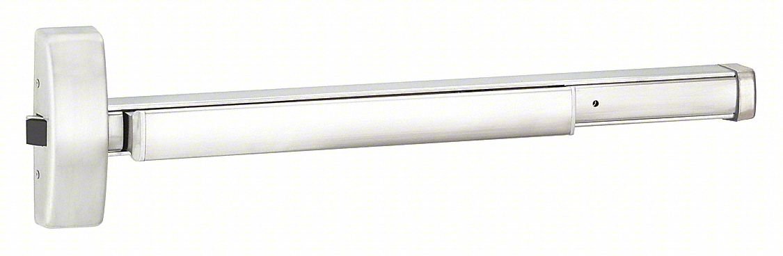 EXIT DEVICE: 48 IN MAX DOOR WD, STAINLES