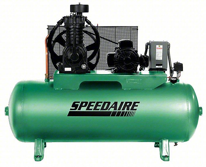 Electric Air Compressor, 5 hp, 2 Stage