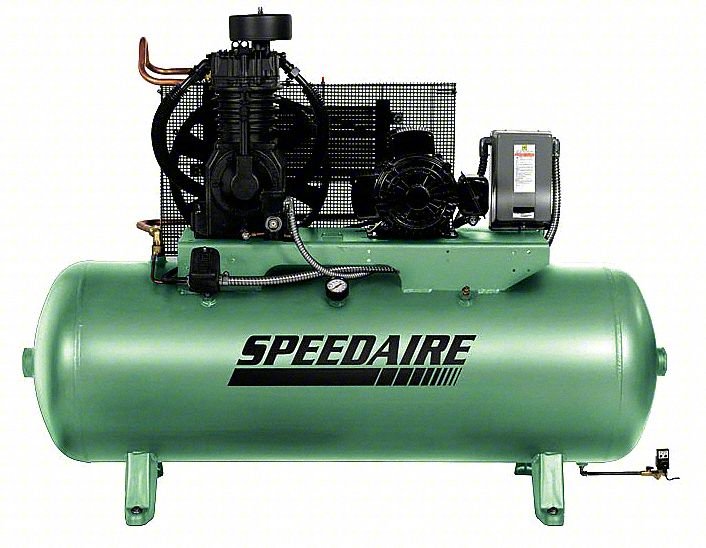Electric Air Compressor, 5 hp, 2 Stage