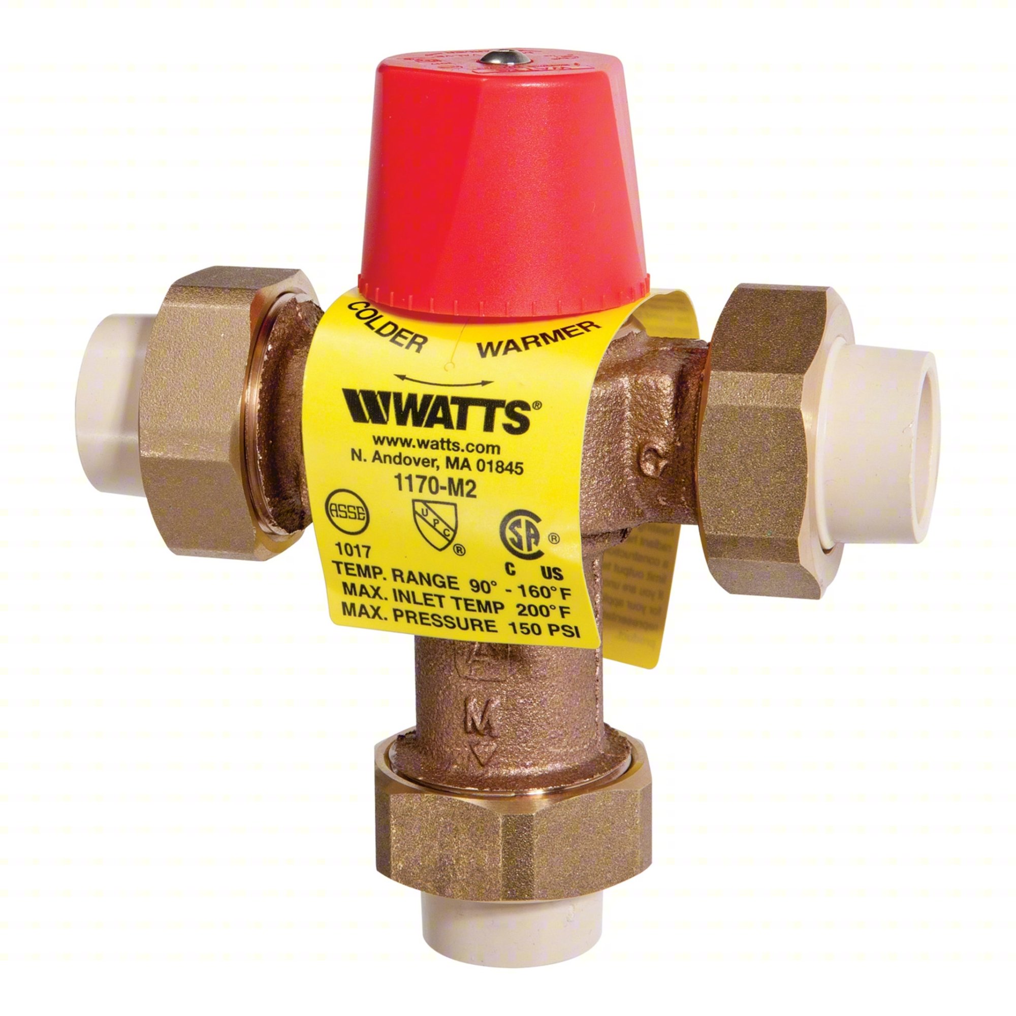 TEMPERATURE CONTROL VALVE,1/2 IN.