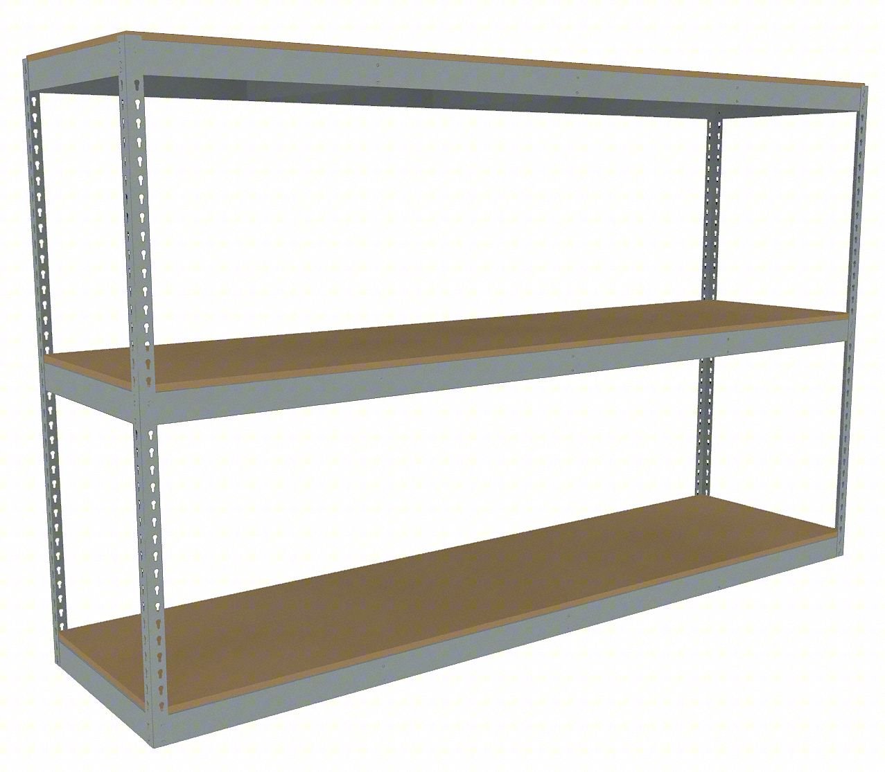 Boltless Shelving,24x60x96in, Strtr