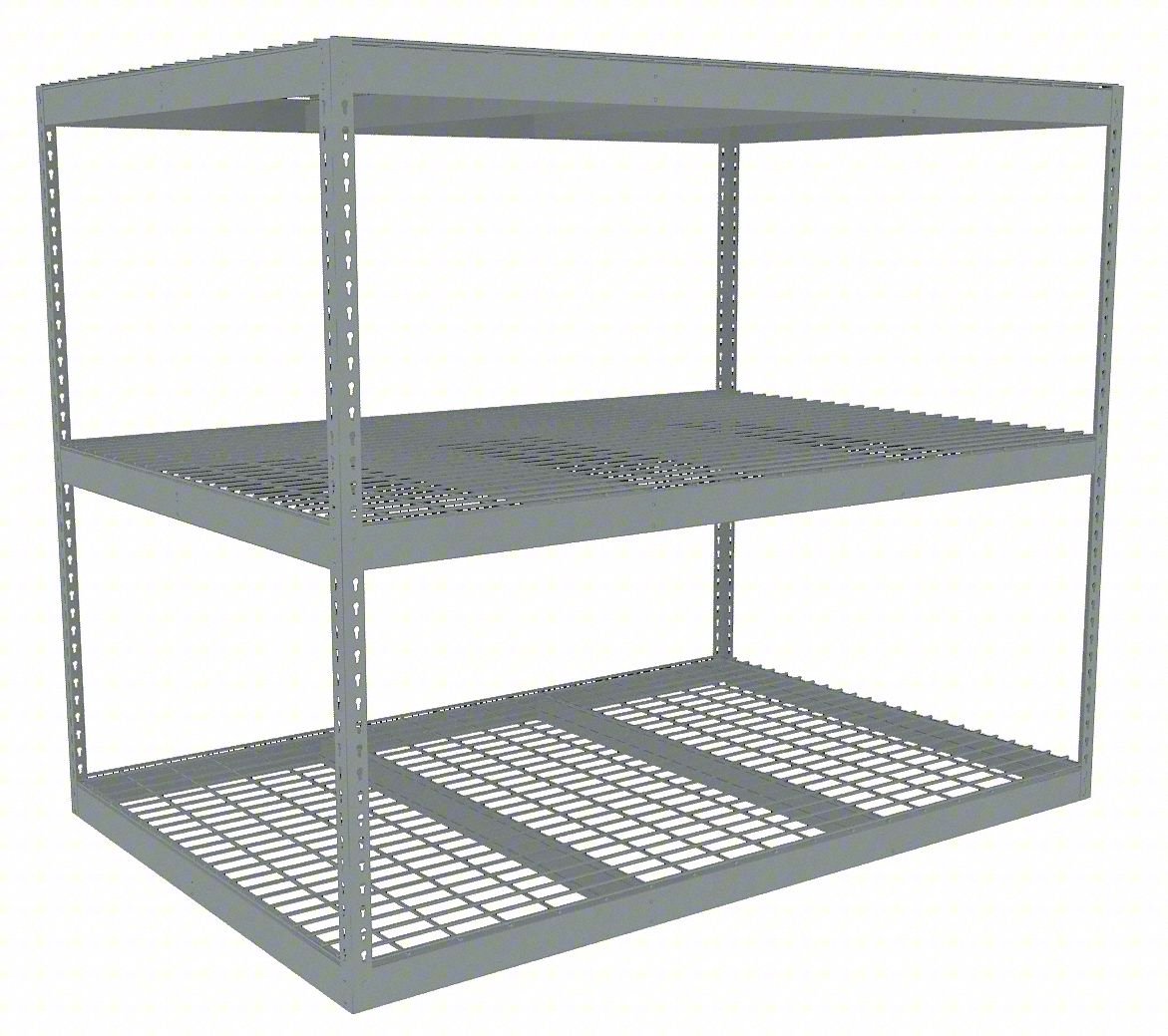 Boltless Shelving,48x60x72in, Strtr
