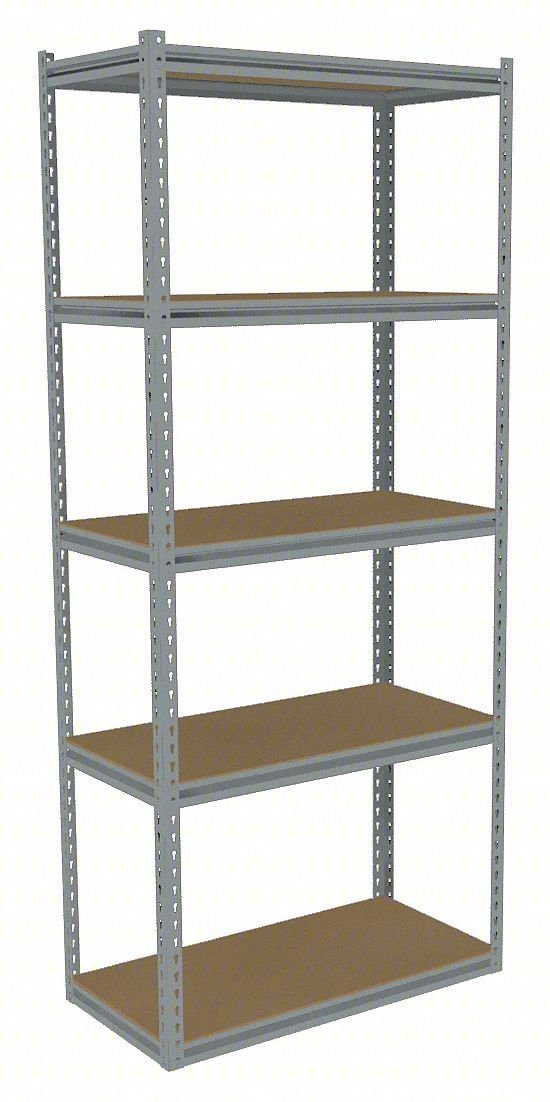 Boltless Shelving,18x84x36in, Strtr