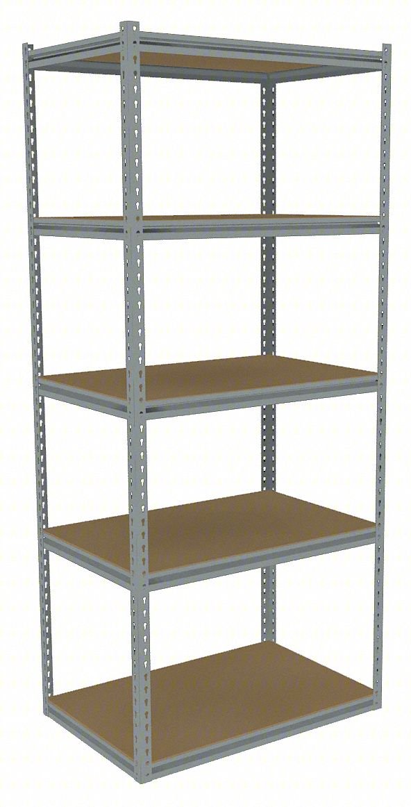 Boltless Shelving,24x84x36in, Strtr