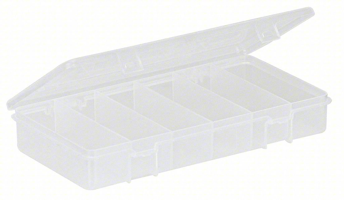 Comprt Bx,Molded Tension,Clr,1.38 in