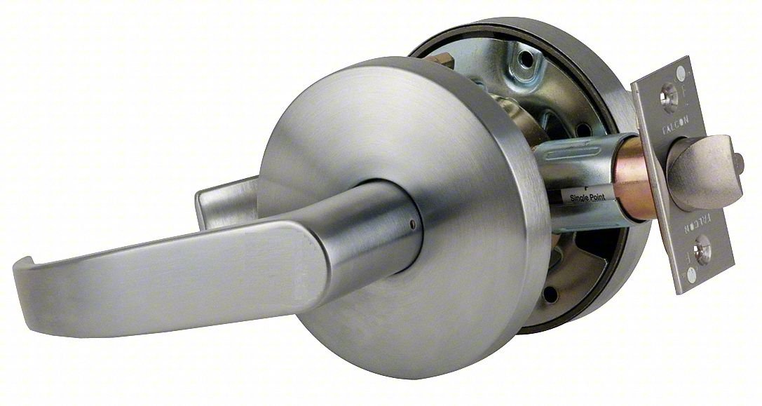 Lever Lockset,Mechanical,Passage,Grd. 2
