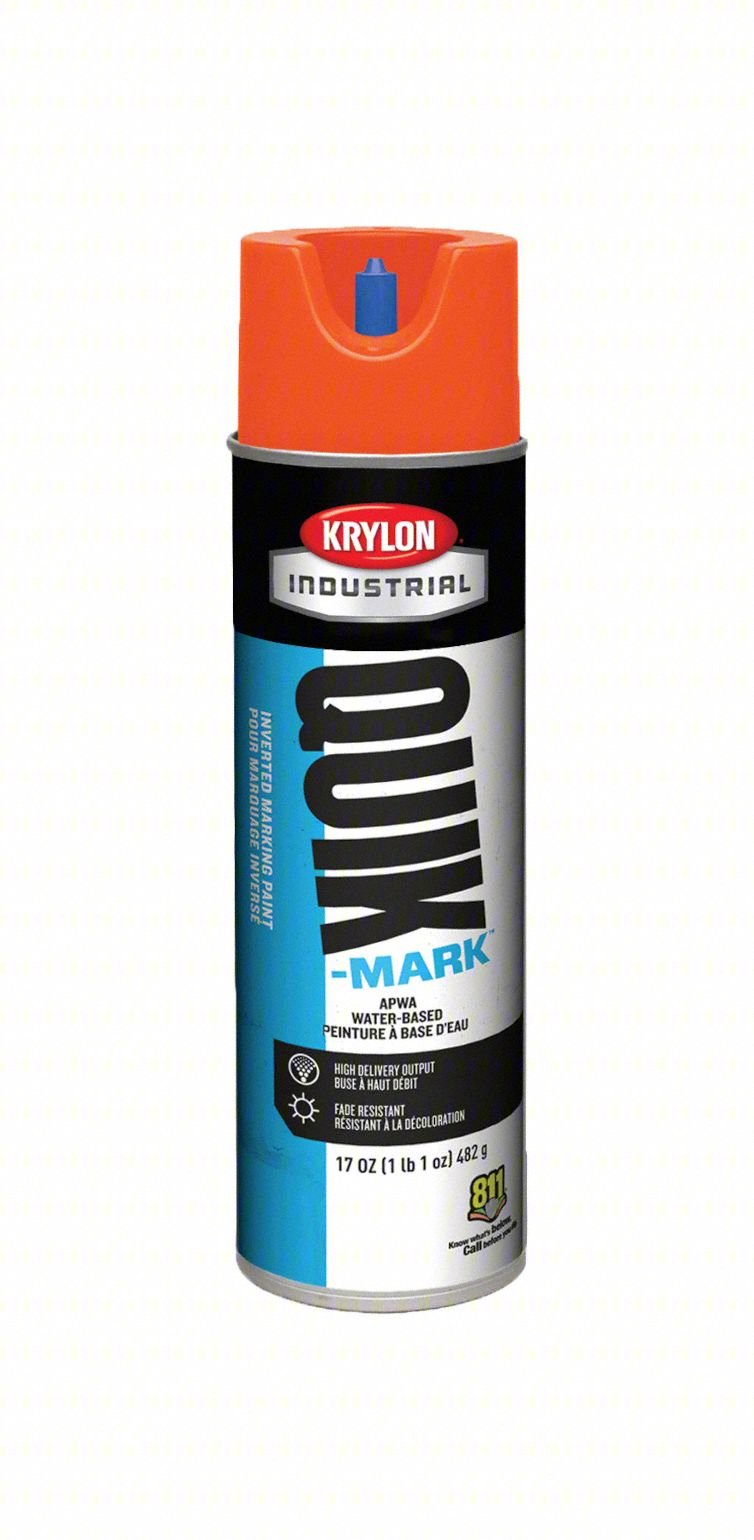 Marking Paint,20 oz,Orange