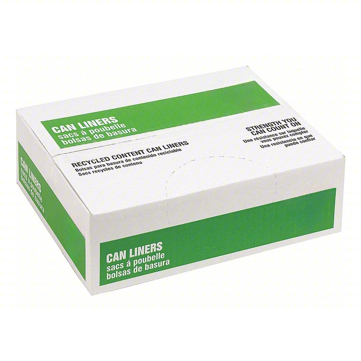Trash Bag,33 gal.,Clear,PK100