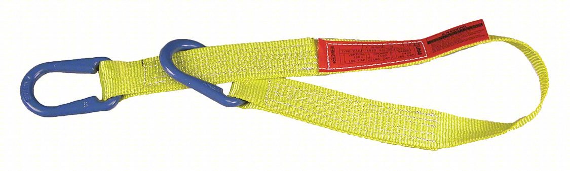 WEB SLING,UNIVERSAL LINK,5 FT L,2,400 LB