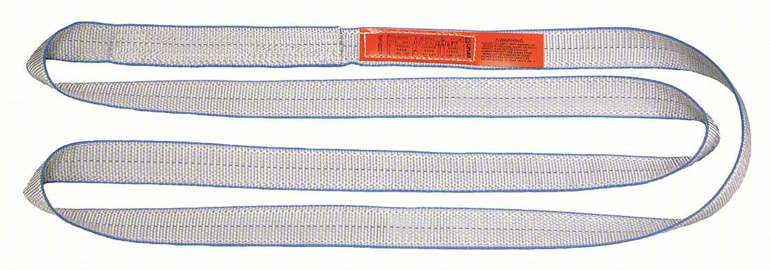 WEB SLING,ENDLESS,2 FT L,6,400 LB CAP.