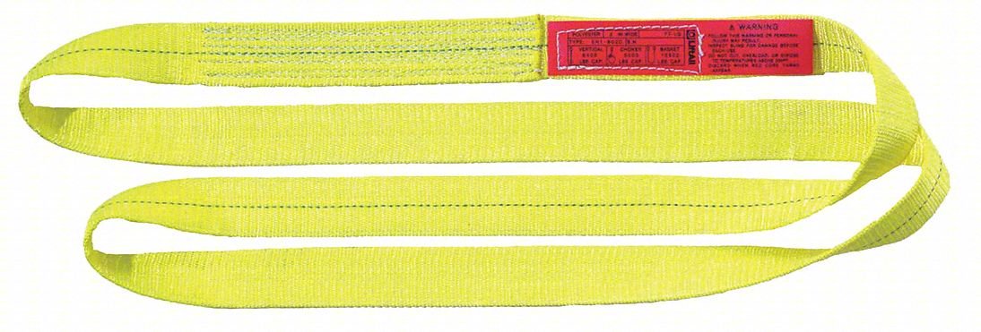 WEB SLING,ENDLESS,18 FT L,4,800 LB CAP.