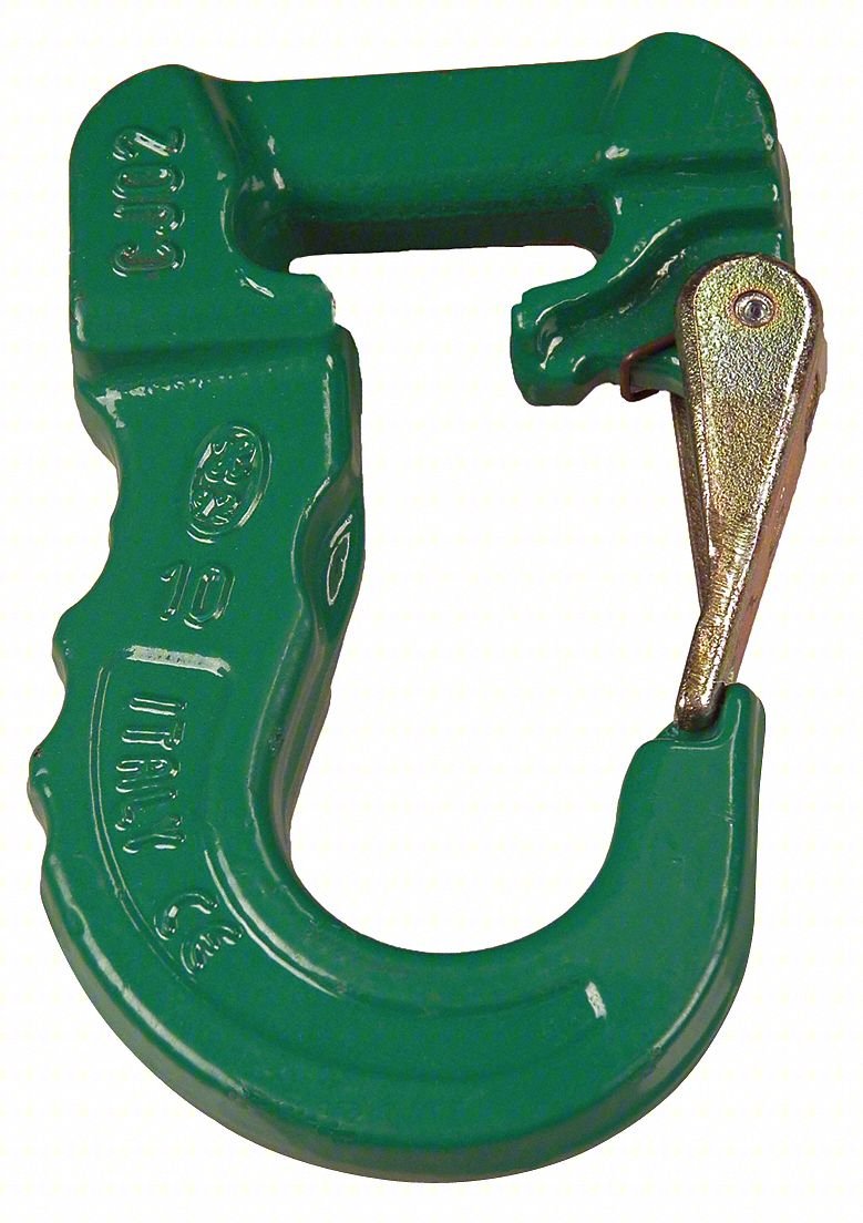 SLING HOOK,ALLOY STEEL,1 3/8 IN,5,300 LB