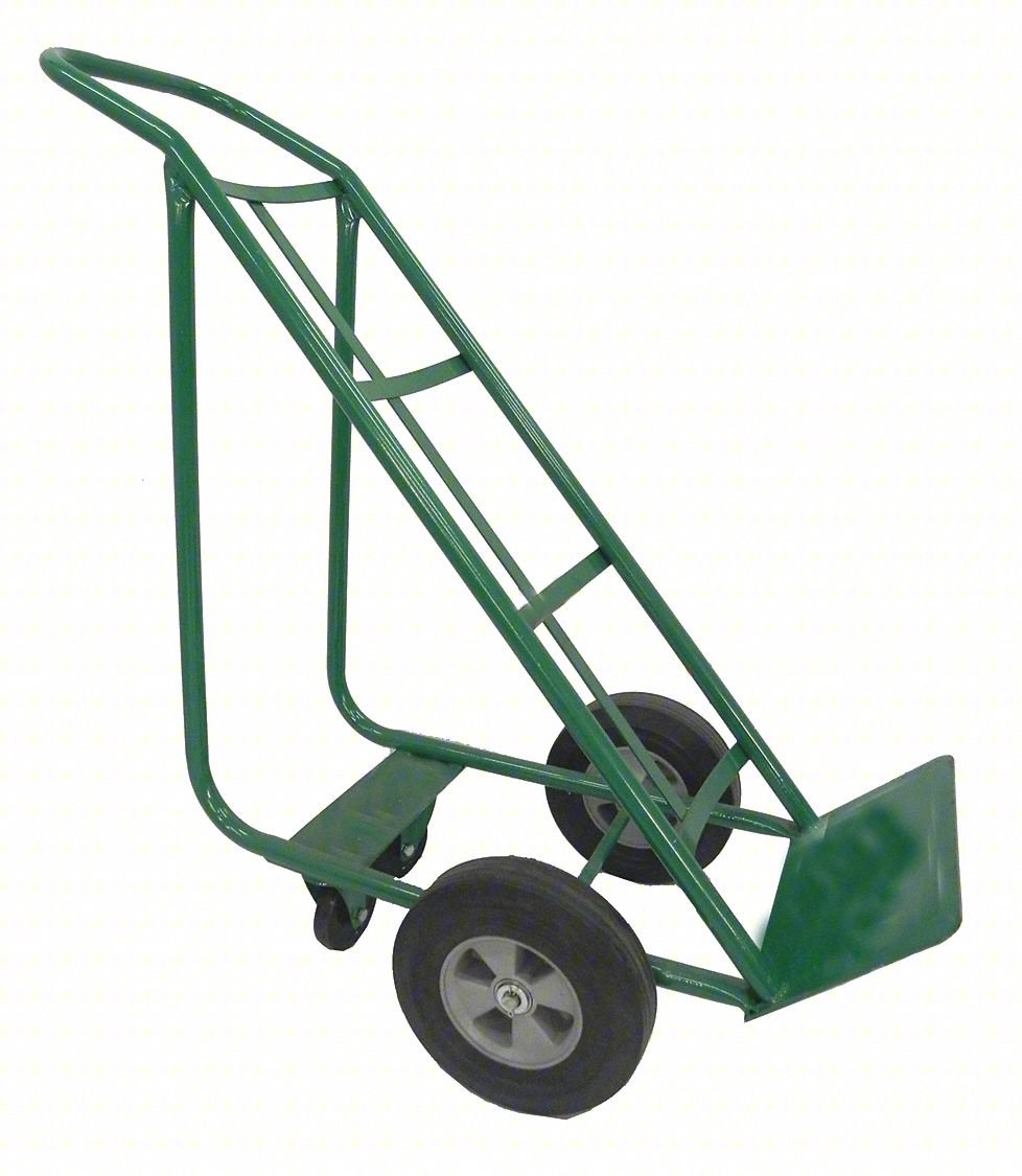 Hand Truck,800 lb.,40"x18-1/2"x38",Green