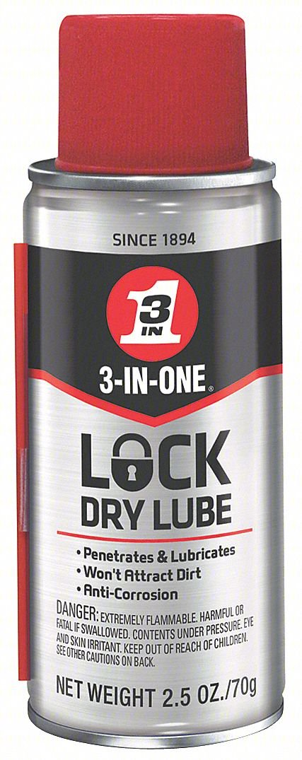 2.5 oz.,Aerosol,Lock Dry Lubricant