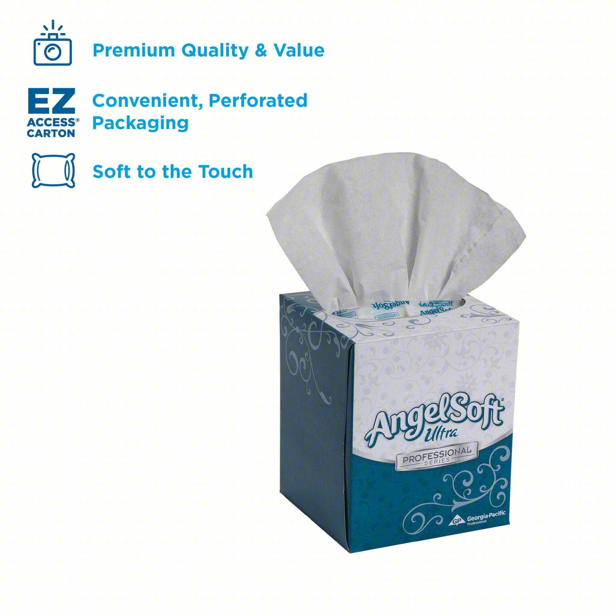 FACIAL TISSUE: CUBE, ANGEL SOFT ULTRA PR