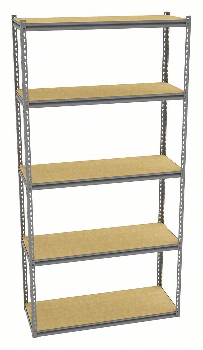 Boltless Shelving,18x96x48in, Strtr