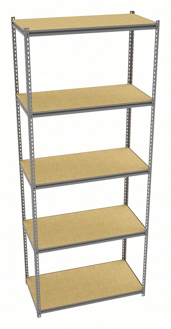 Boltless Shlvng,24x120x48in, Strtr