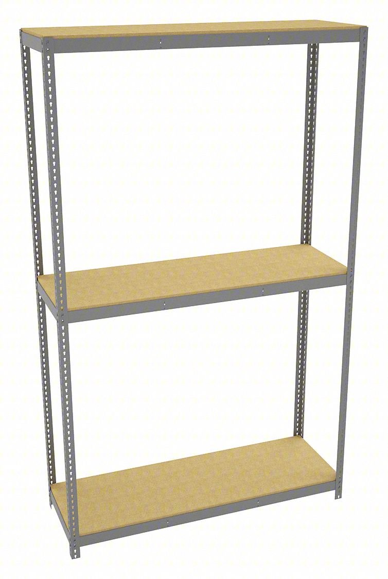 Boltless Shlvng,24x120x72in, Strtr
