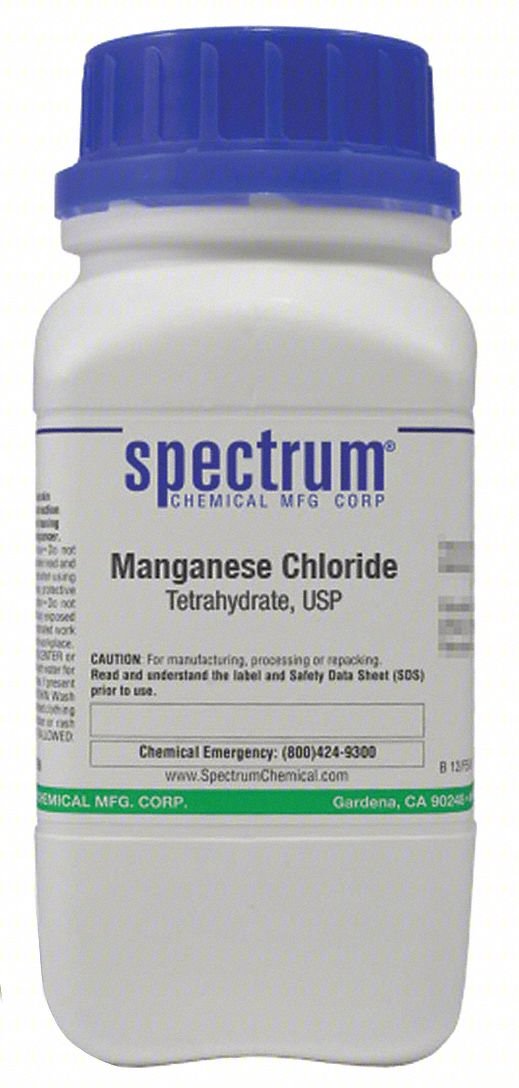 MANGANESE CHLORIDE - TETRAHYDRATE: USP,