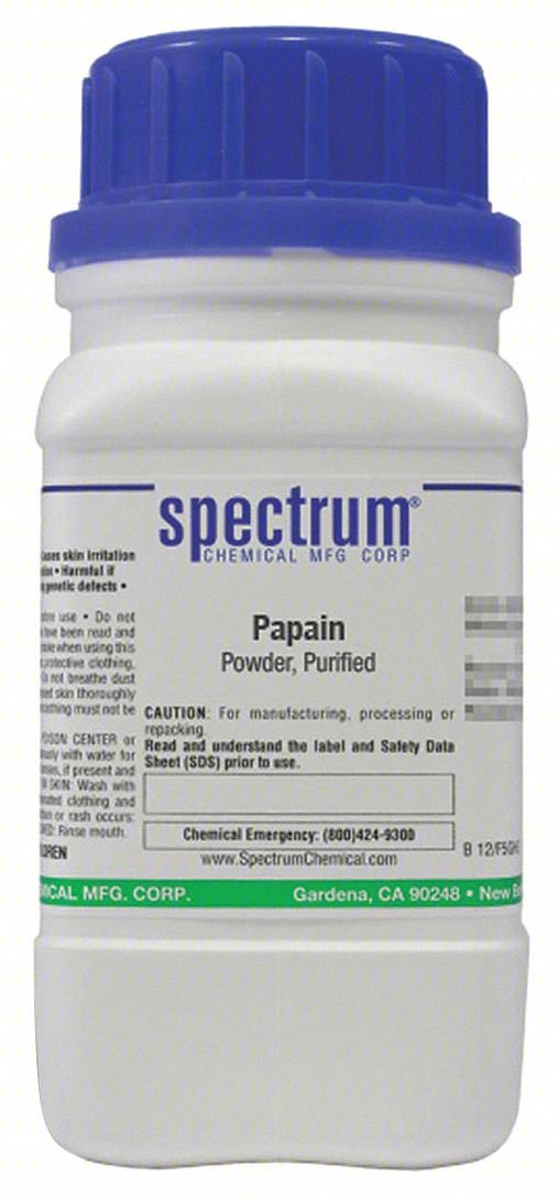 PAPAIN: LAB, 100 G, 9001-73-4, REAGENT,