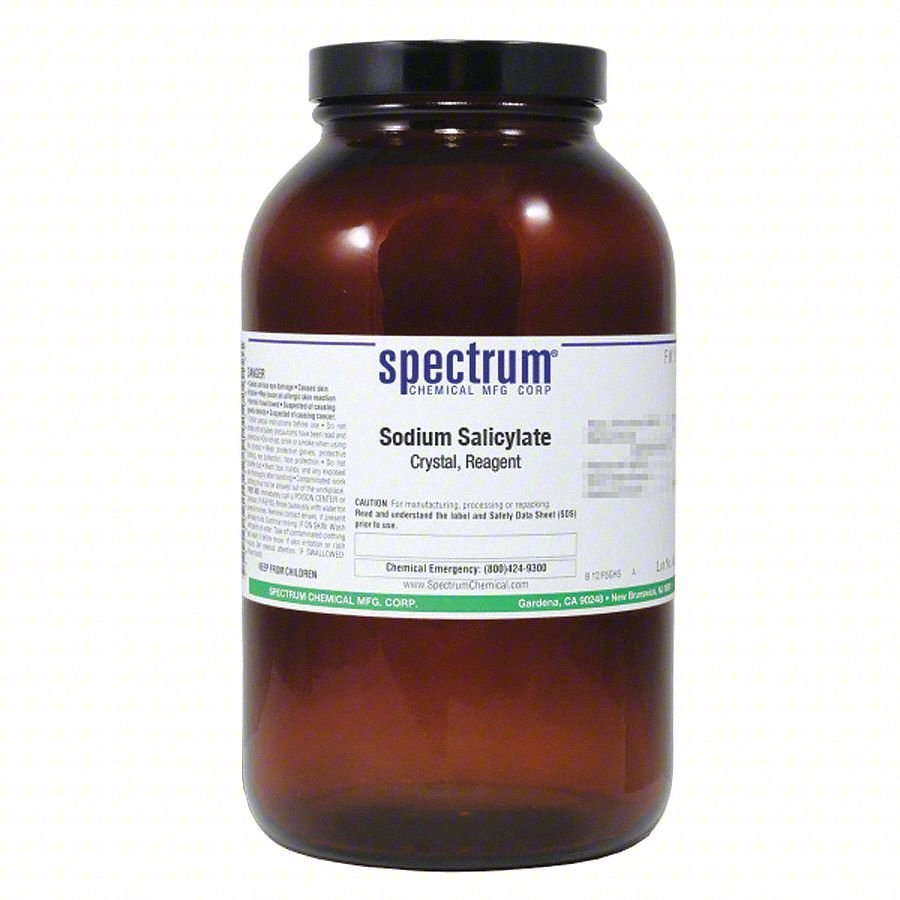 SODIUM SALICYLATE: LAB, 500 G, 54-21-7,