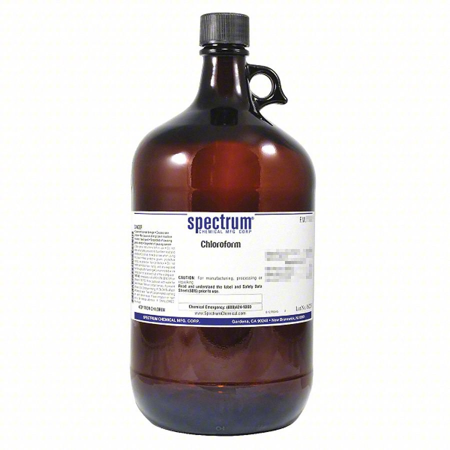 CHLOROFORM: LAB, 4 L, 67-66-3, SOLVENT,