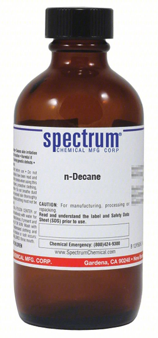 N-DECANE: LAB, 100 ML, 124-18-5, SOLVENT