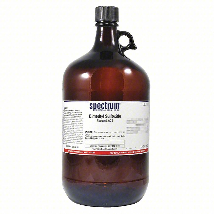 DIMETHYL SULFOXIDE: ACS, 4 L, 67-68-5, S