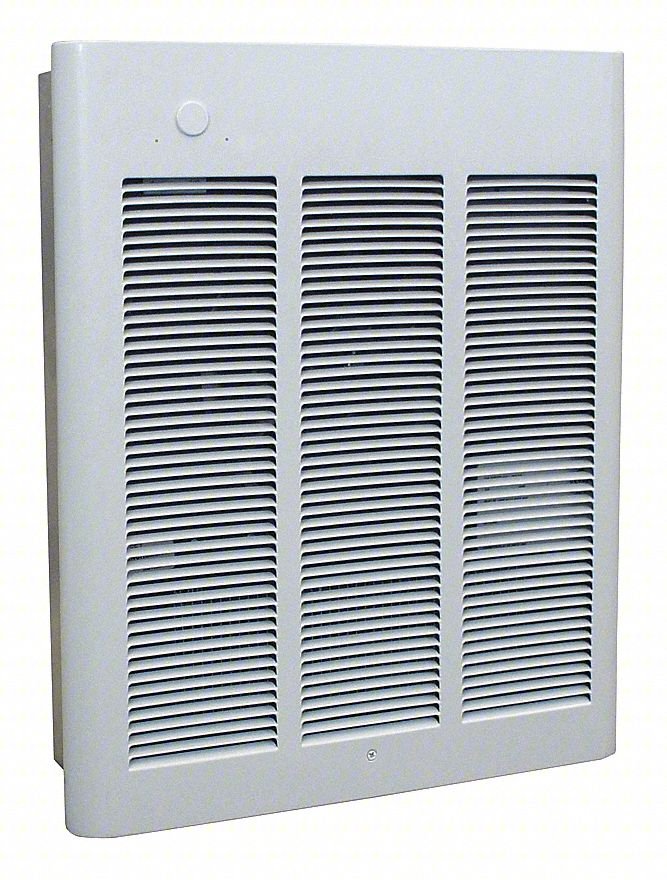 Lg Recssd Elct Wl Heatr,18-1/4" H,277V
