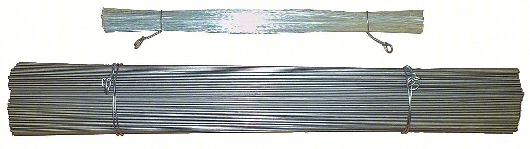 STRAIGHT WIRE: GALVANIZED, 26 GA WIRE GA