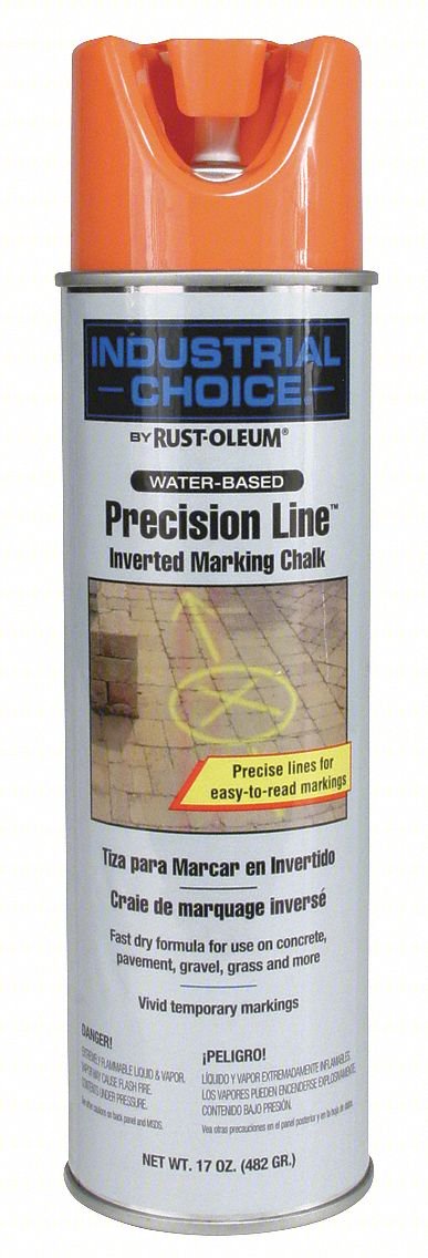 Inverted Marking Chalk,20 oz,Orange