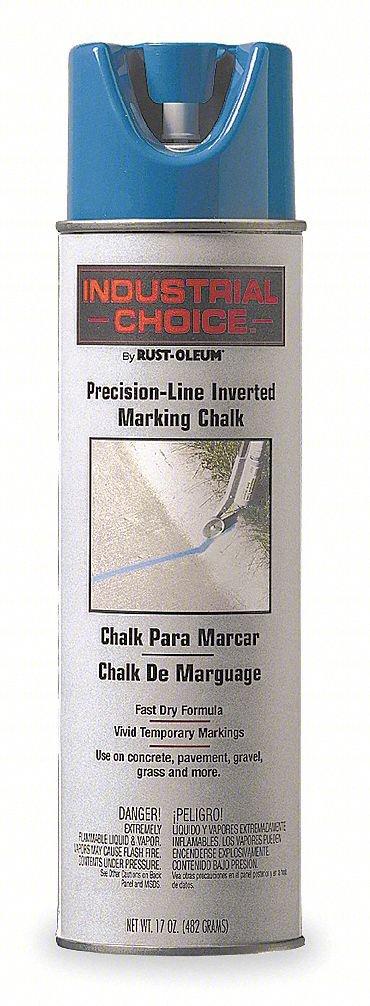 Inverted Marking Chalk,20 oz,Blue