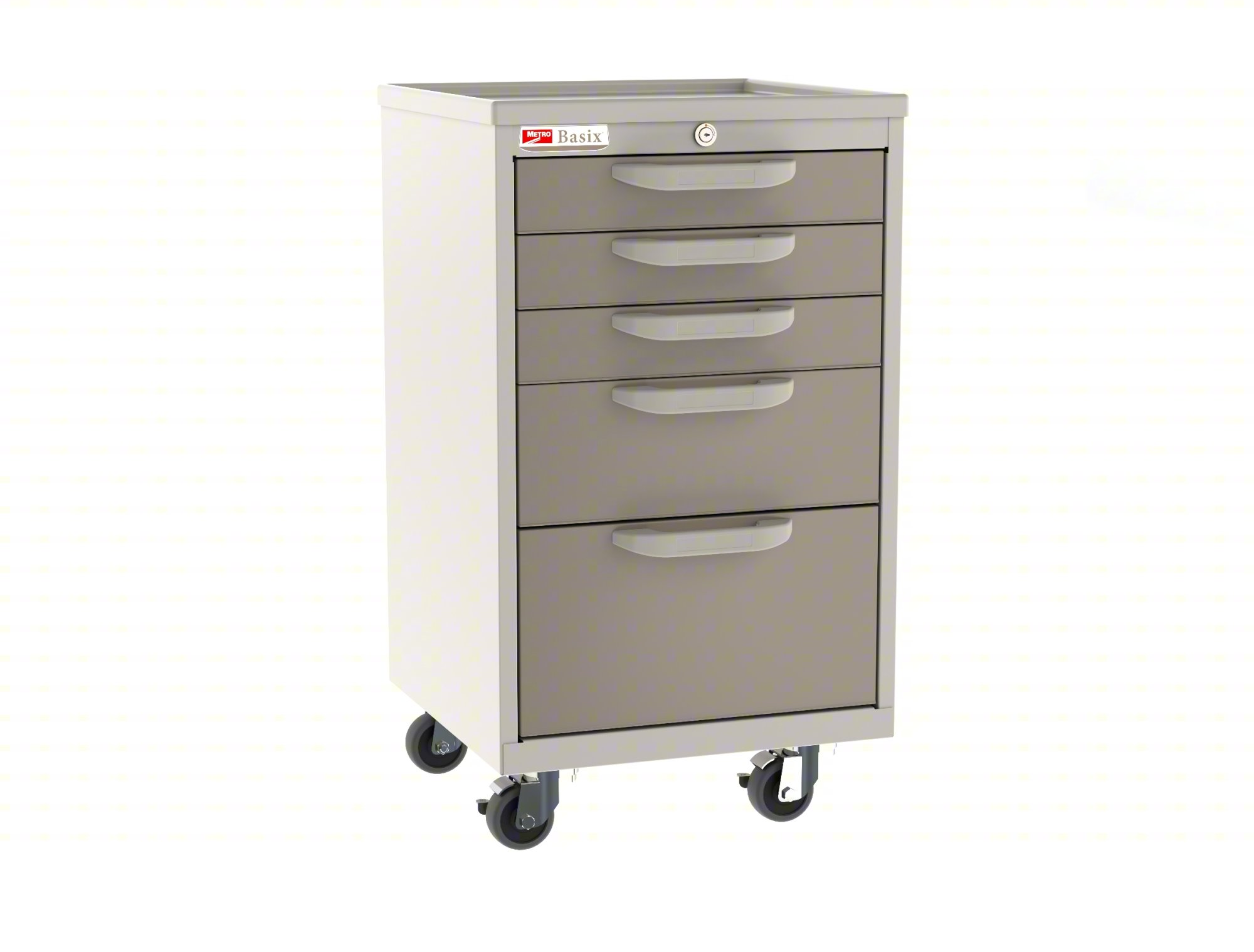 COMPACT GENERAL MEDICAL SUPPLY CART WITH