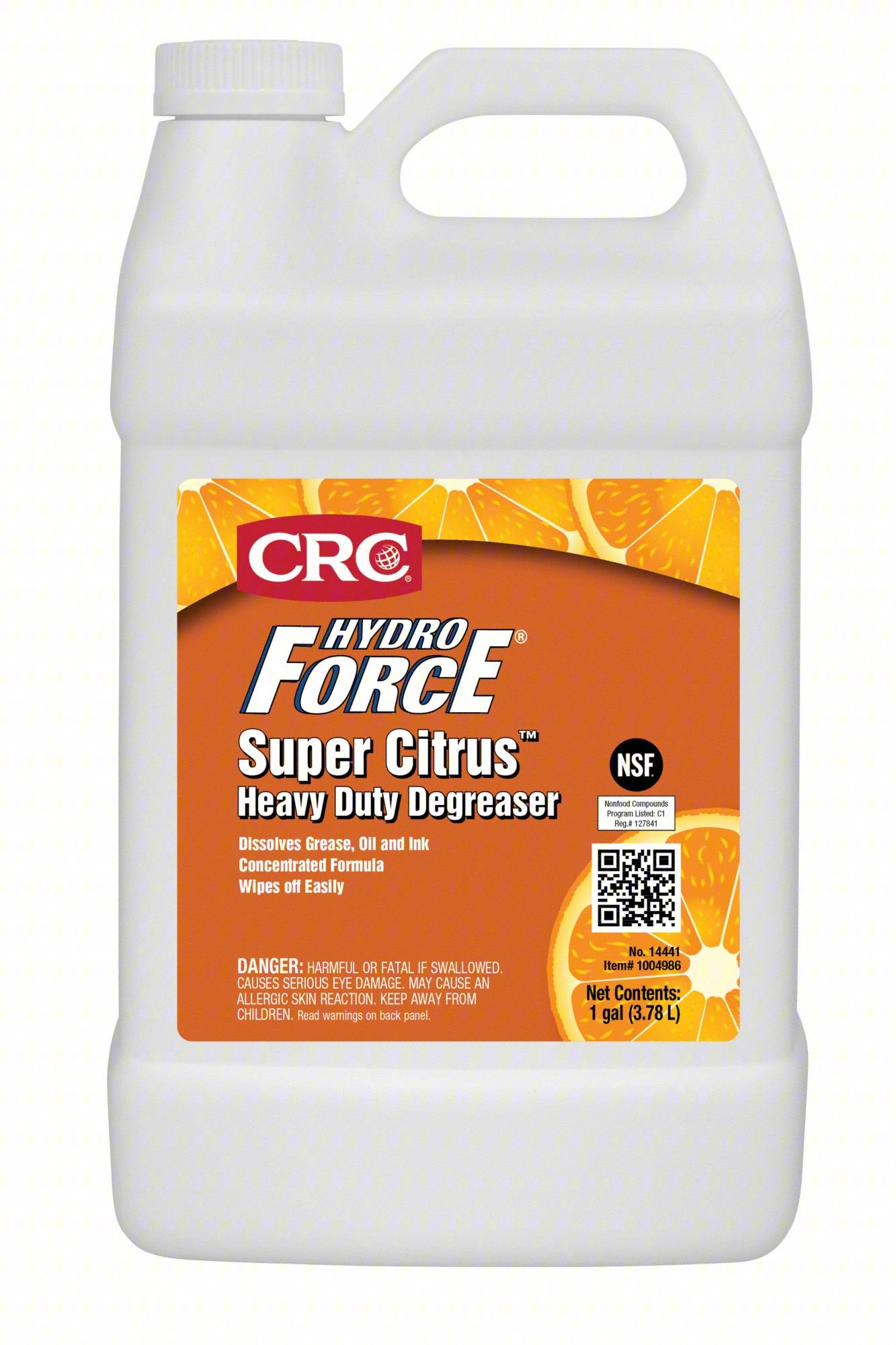 Heavy Duty Degreaser,Citrus,1 gal,Bottle