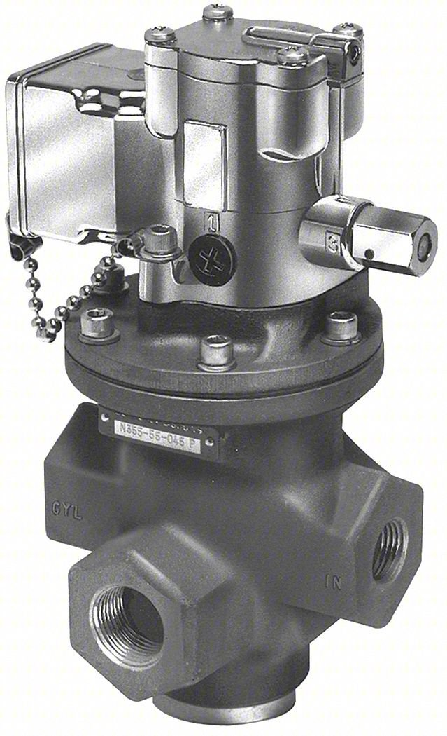 SOLENOID AIR CON VALVE, TWO-WAY, 140 PSI