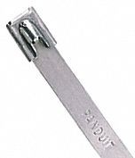 Cable Tie,7.9 in,Natural,PK50