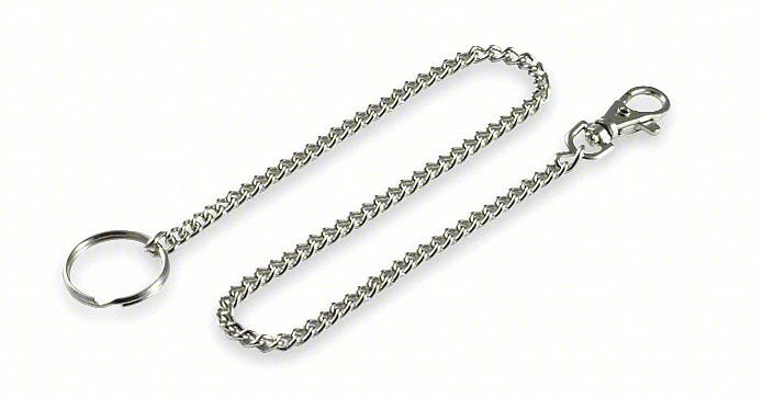 BELT KEY HOLDER,GRAY,STEEL,18 1/4 IN H