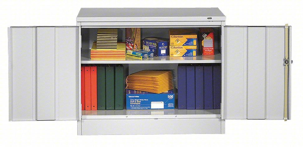 STORAGE CABINET: 36 IN X 18 IN X 30 IN,
