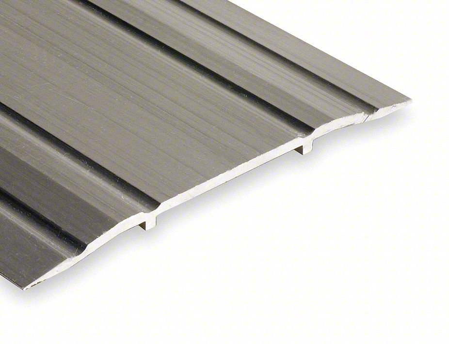 Saddle Threshold,Fluted Top,6 ft.,Alum