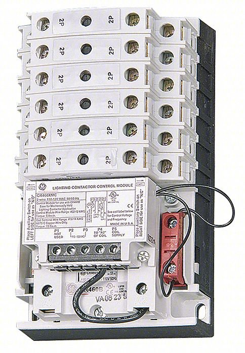 LIGHTING MAGNETIC CONTACTOR: 12 POLES, 2