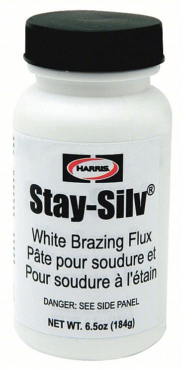 Brazing Flux,Paste,6.5 oz,1050 to 1600 F