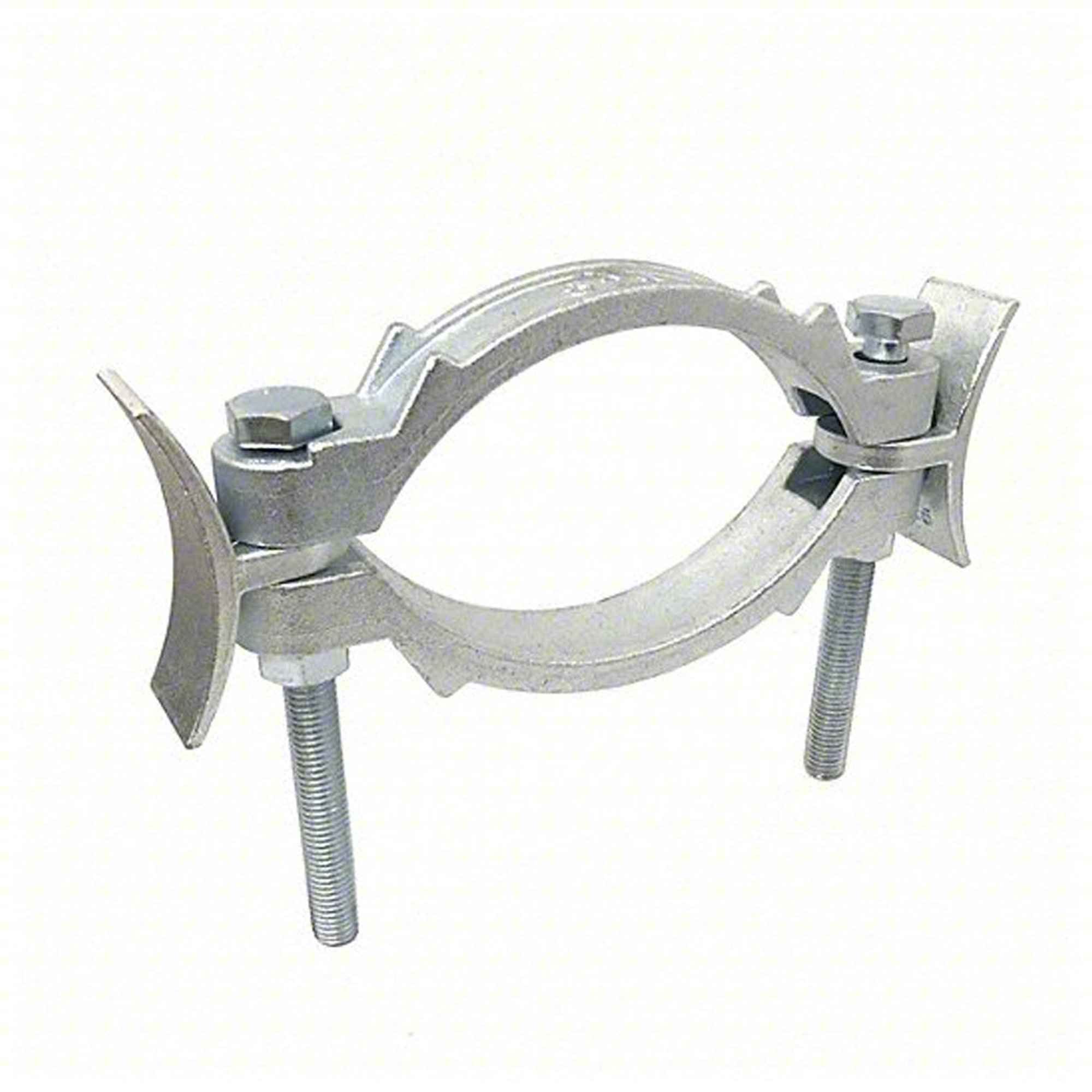 Hose Clamp,1 1/16"W,Zinc-Plated Steel