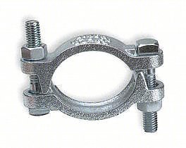 Hose Clamp,1"W,Zinc-Plated Steel