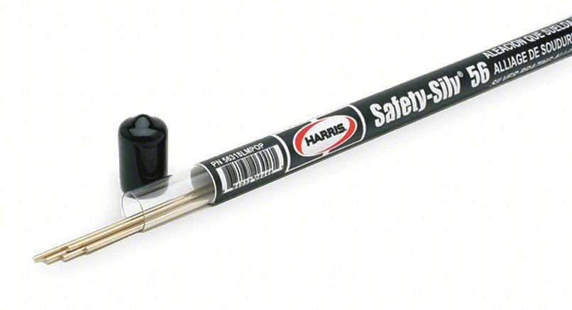 Brazing Rod,1/16x18,1145-1205 F,PK5