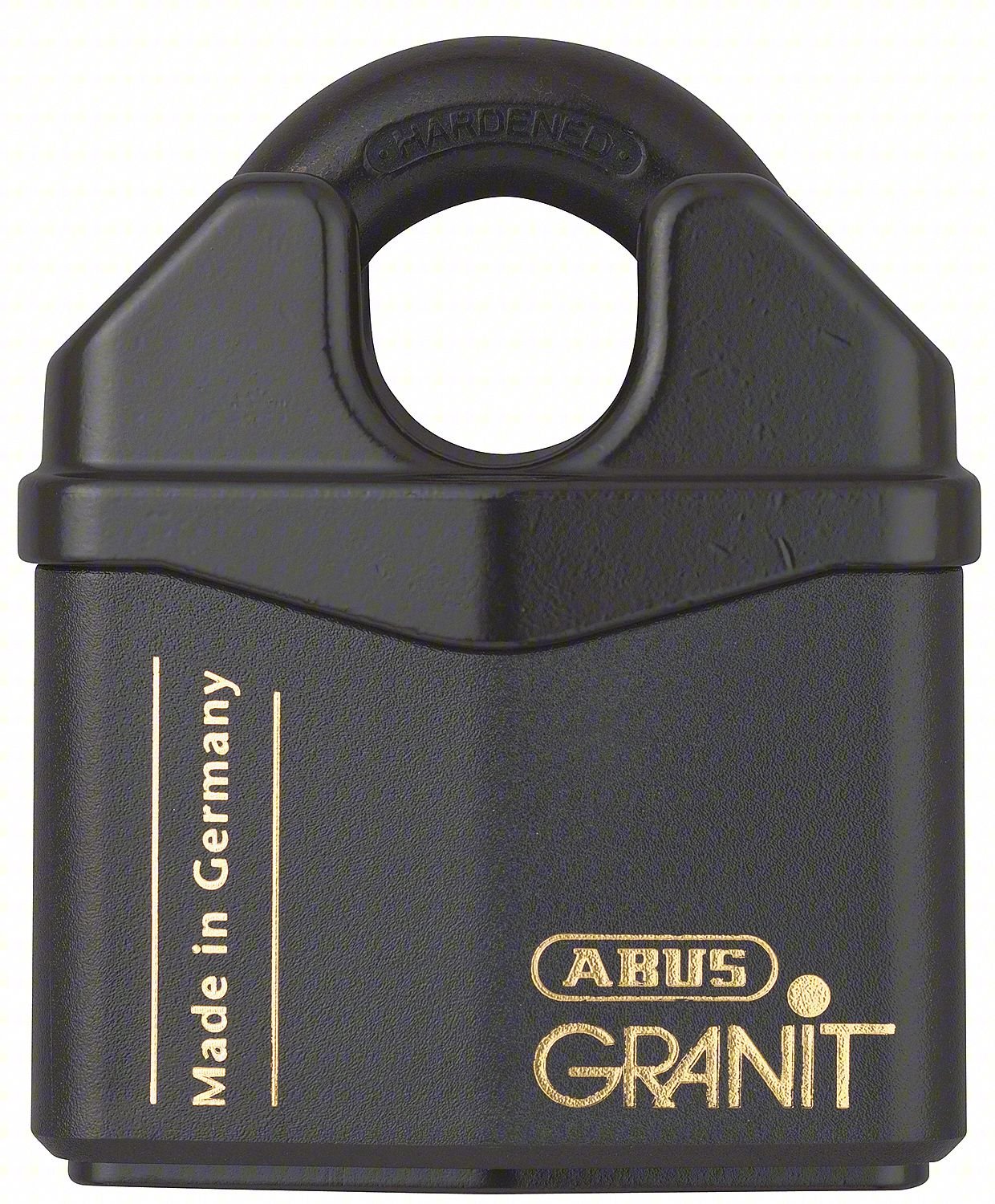 Keyed Padlock, 13/16 in,Square,Black