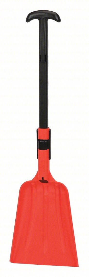 Industrial Shovel,10 In. W,Orange